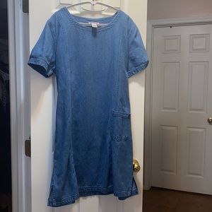 A blue Jean FADS dress